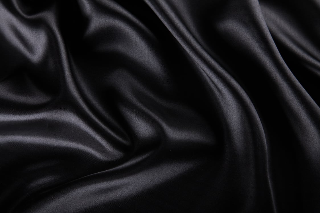 Black Silk Fabric